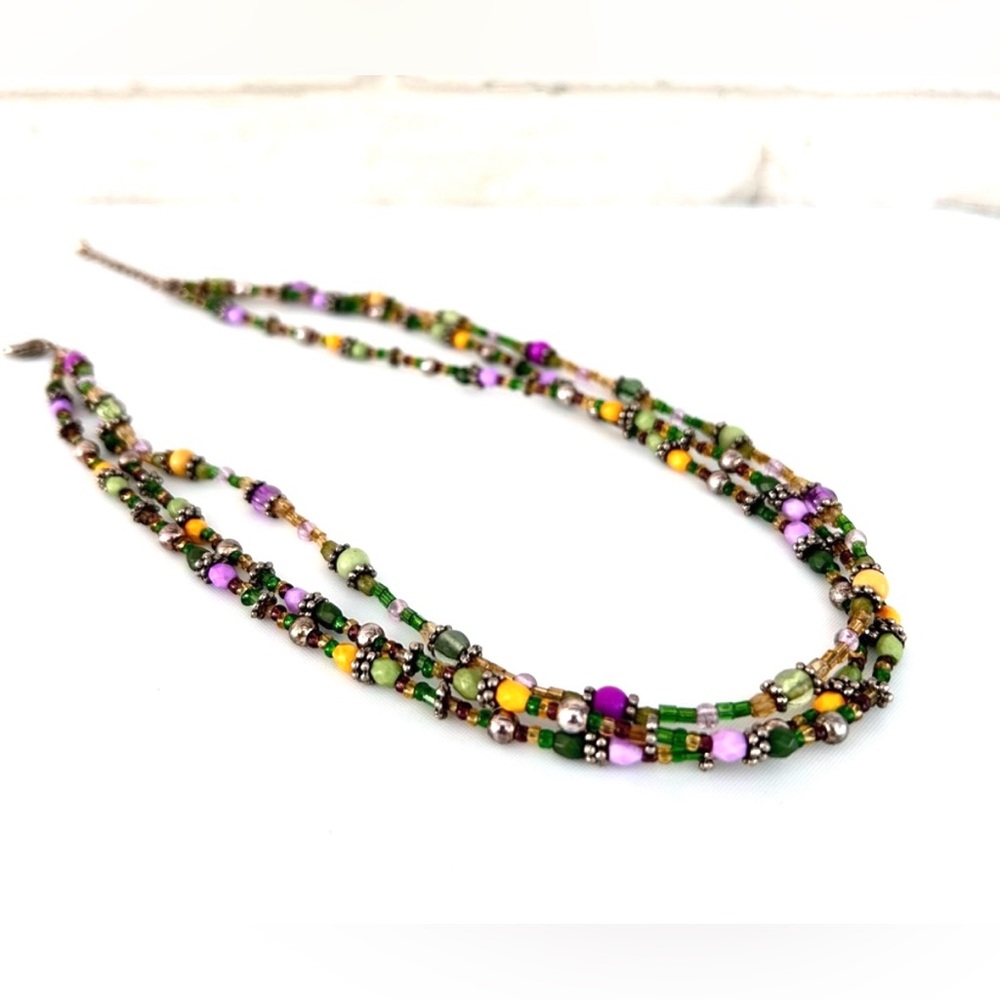 Layered Choker Style Necklace